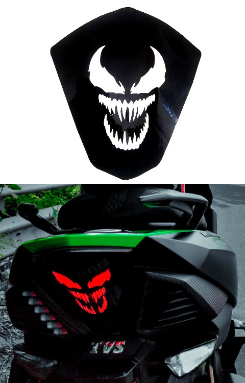 Ntorq Tailight Venom Sticker | Ntorq Tail Light Sticker